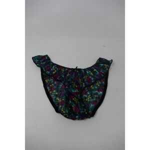 Gold Label Victoria's‎ SecretVintage Floral Panties Ruffle Trim  Lingerie S
